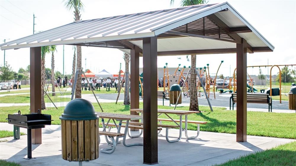 Types of Park Equipment  - Picnic Tables and Benches